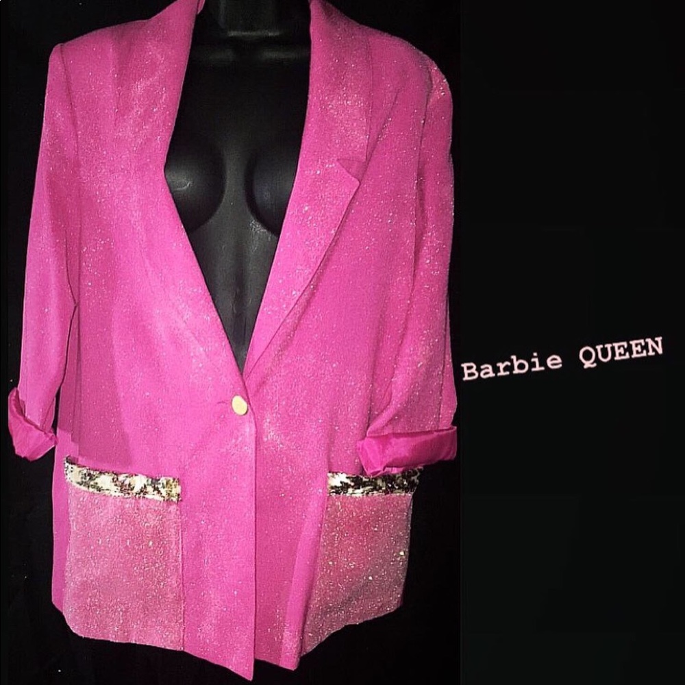 Queen Barbie Oversized blazer